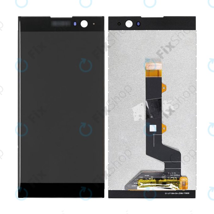 Wyświetlacz do Sony Xperia XA2 H4113, Ekran dotykowy bez ramki, Czarny, Black, TFT