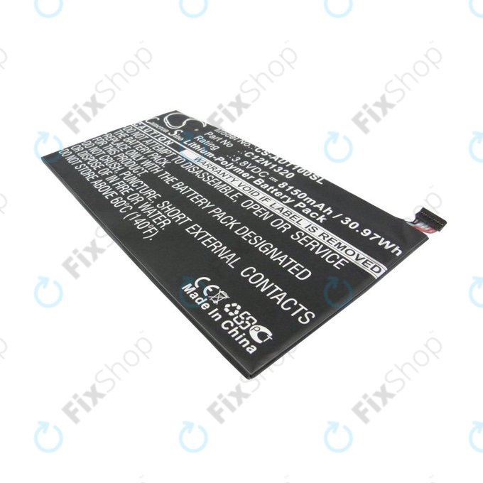 Bateria do Asus Transformer Book T100, 8150mAh, Li-Pol, 3.8V, C12N1320, HQ