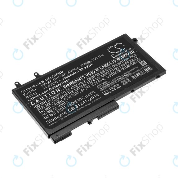 Bateria do Dell Latitude 5400, Inspiron 7591 2-in-1, 3500mAh, Li-Ion, 11.4V, XV8CJ, HQ