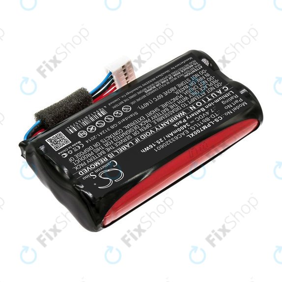 Bateria do LG Music Flow P7, Xboom Go PK7, 3400mAh, Li-Ion, 7.4V, TD-Bb11LG, HQ