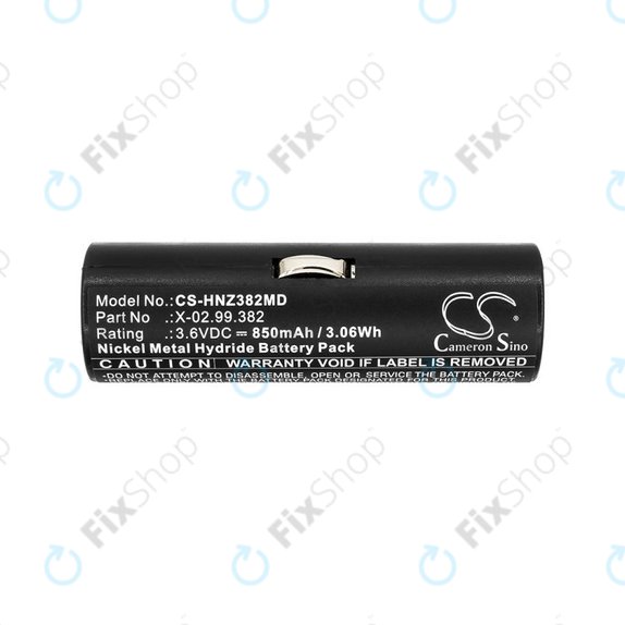 Bateria do Heine Beta Handles, Heine Ophthalmoscope Beta 200, 850mAh, Ni-MH, 3.6V, X-02.99.382, BATT/110904-A1, HQ