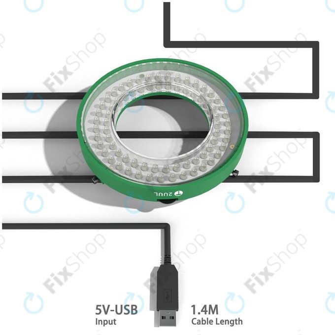 Regulowana lampa mikroskopowa LED, 2UUL