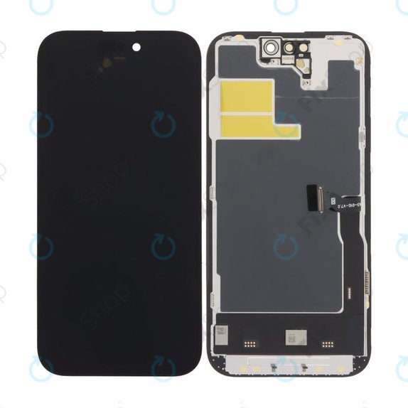 Wyświetlacz Soft OLED 120Hz dla iPhone 14 Pro, Ekran dotykowy z ramką, FixPremium