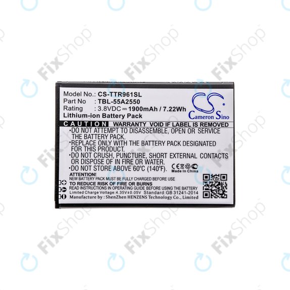 Bateria do TP-Link M7350, 1900mAh, Li-ion, 3.8V, TBL-55A2550, HQ