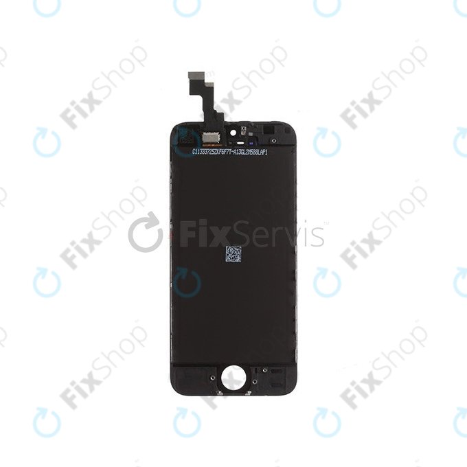 Wyświetlacz dla iPhone 5S, SE, Black, Ekran dotykowy z ramką