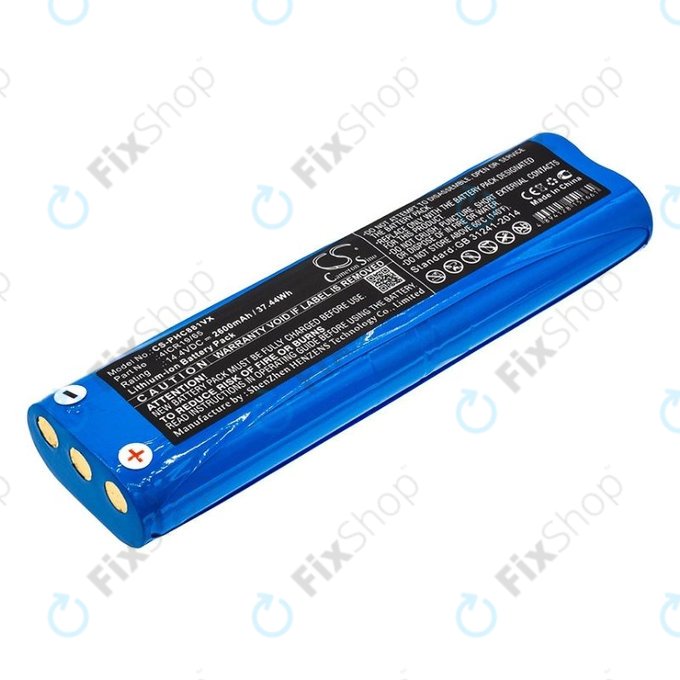 Bateria do Philips SmartPro Active FC8810, FC8820, FC8830, 4ICR19/65, Li-Ion, 14,4V 2600mAh, HQ