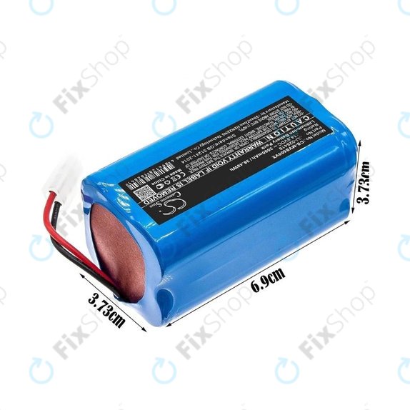 Bateria do Xiaomi Essential (Mijia G1), Flyco FC-seria, myVacBot SN500, Panasonic MC-seria, Phicomm X3, Puppy R-seria, Li-026418, Li-Ion, 14,8V 2600mAh, HQ
