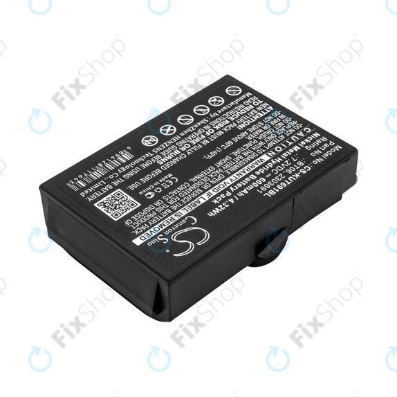 Bateria do Ikusi TM60, 61, 62, 600mAh, Ni-MH, 7.2V, BT06, HQ