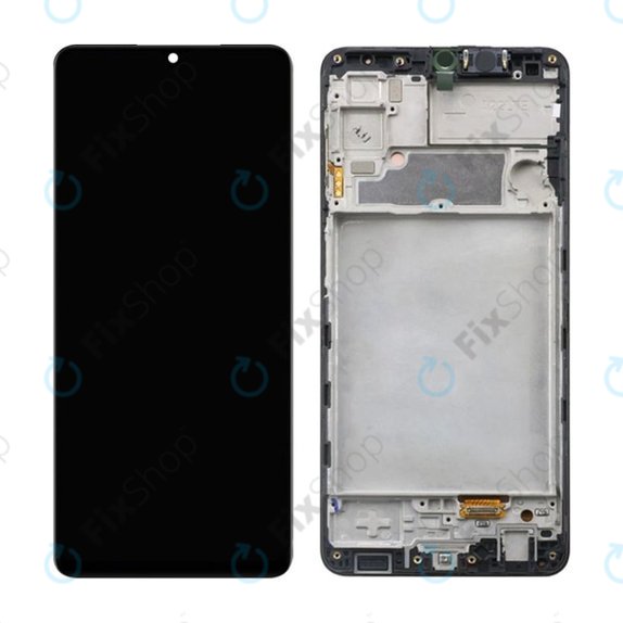 Wyświetlacz do Samsung A22 A225F, Ekran dotykowy z ramką, TFT