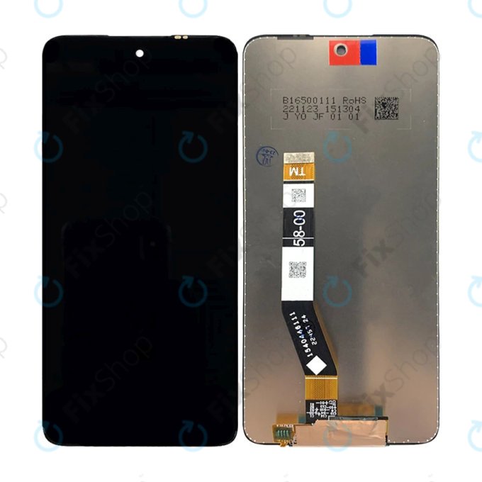 Wyświetlacz do Motorola Moto G73, Ekran dotykowy bez ramki, TFT