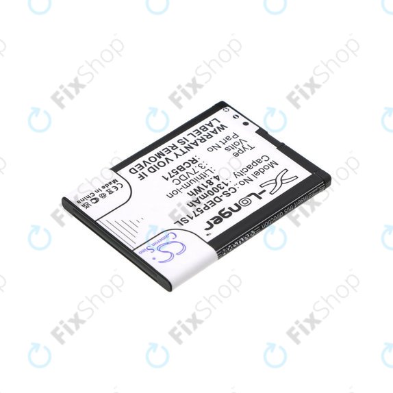 Bateria dla CPA Halo 11, 1300mAh, Li-Ion, 3.7 V, RCB571, HQ