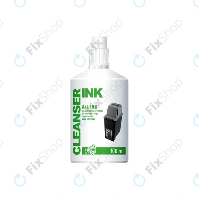 Płyn do czyszczenia kartridży i głowic drukarek, 100ml, Cleanser INK