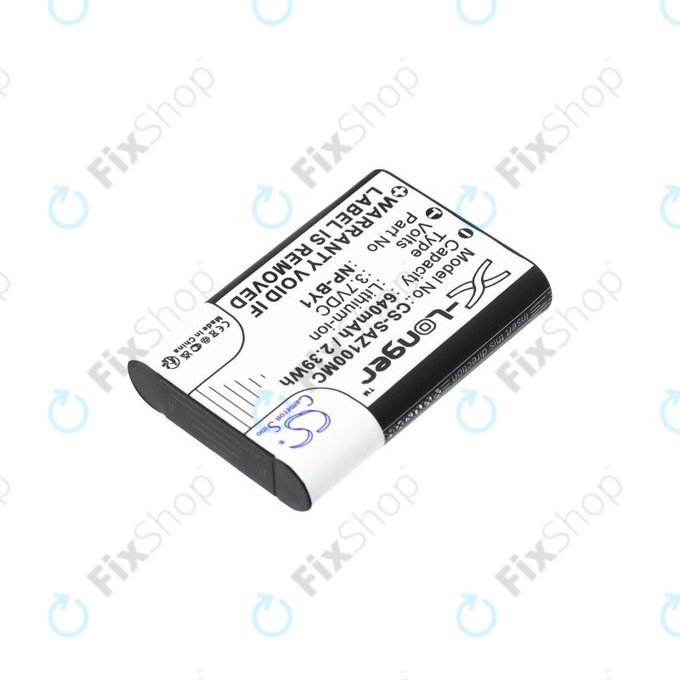 Bateria do Sony HDR-AZ1, 640mAh, Li-Ion, 3.7V, NP-BY1, HQ