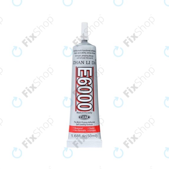 Klej E6000, 50ml, Przezroczysty, Transparent