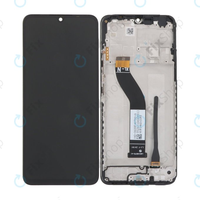 Wyświetlacz OLED do Xiaomi Redmi 14C 4G, Poco C75, Ekran dotykowy z ramką, Midnight Black