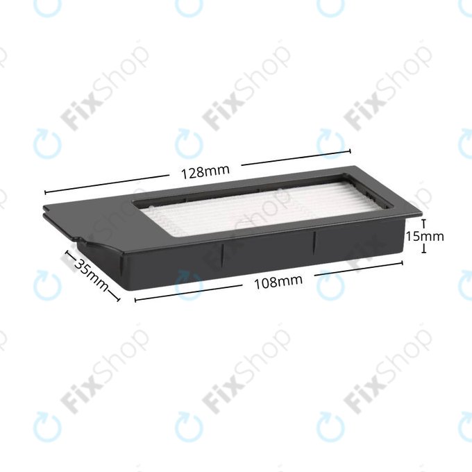 Filtr przeciwpyłowy, 2 szt. do Ecovacs Deebot X1-series, T10-series