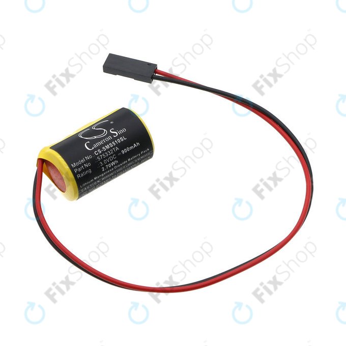 Bateria do Siemens Simatic S7-300, 400, 900mAh, Li-MnO2, 3V, 575332TA, HQ