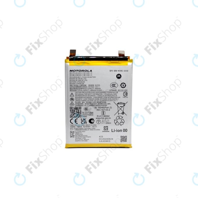 Bateria do Motorola Edge 50 Ultra, QV45, 4500mAh, SB18D97987, Genuine Service Pack