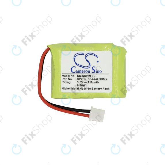 Bateria do Dogtra Receiver, Collar, 210mAh, Ni-MH, 3.6V, BP20R, HQ