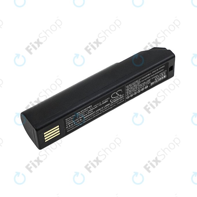 Bateria do Honeywell 1202g, 1452G, 1472G, 1902GHD/GSR, 1911i, 1981i, 3820/i, 4620, 4820/i, 5620, 6320, 8675i, Xenon 3820/i, 4820/i, 5620, 6320, 100000495, S-L-0526-E, 013283, 3400mAh, HQ