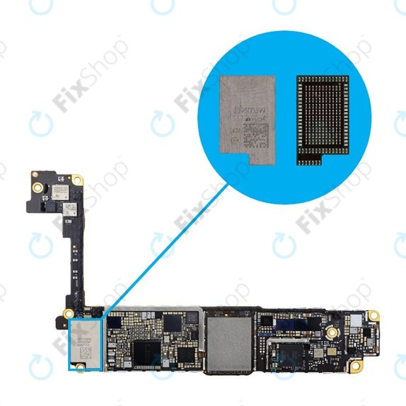 Wi-Fi / Bluetooth IC do iPhone 8, 8 Plus, X, 339S00399