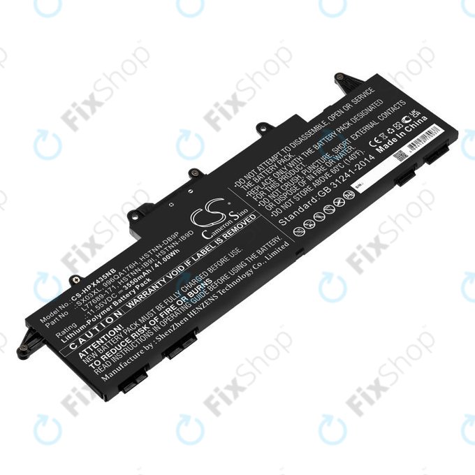 Bateria do HP ProBook x360 435 G7, 3550mAh, Li-Pol, 11.55V, SX03XL, HQ