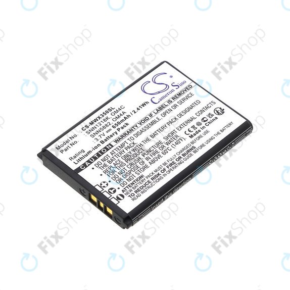 Bateria do Motorola Gleam +, 650mAh, Li-Ion, 3.7V, OM4A, OM4C, HQ