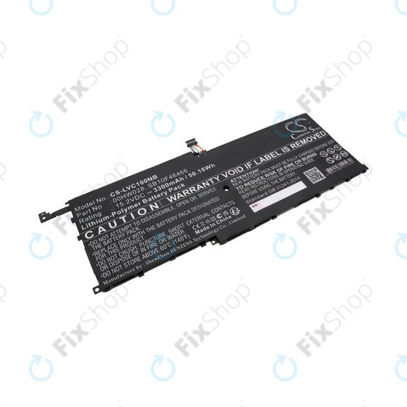 Bateria do Lenovo X1, 3300mAh, Li-Pol, 15.2V, 00HW028, HQ