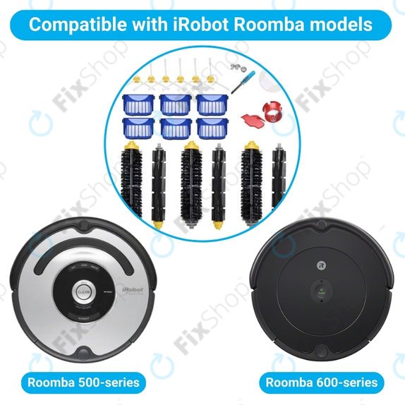 Zestaw kompletny do iRobot Roomba 500, 600-series