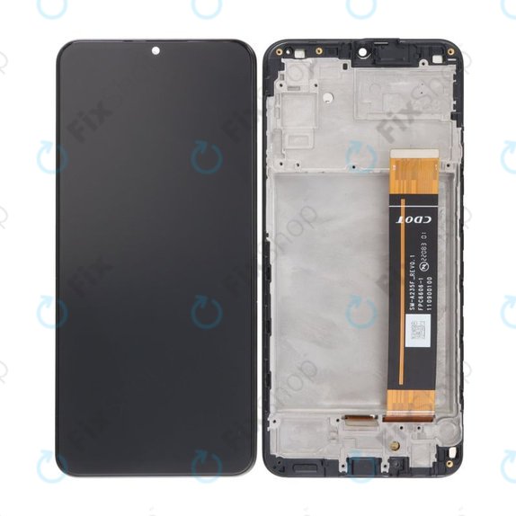Wyświetlacz do Samsung Galaxy A23 A235F, Ekran dotykowy z ramką, TFT