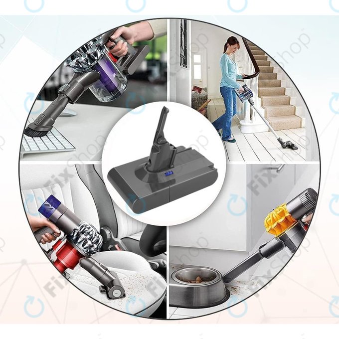 Bateria do Dyson V8, 215681, PM8-US-HFB1497A, Li-Ion, 21,6V 3000mAh