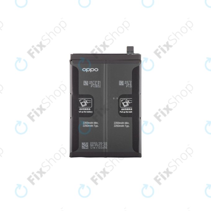 Bateria do Oppo Reno 7 5G, Find X5 Lite, 4500mAh, 4909886, Genuine Service Pack