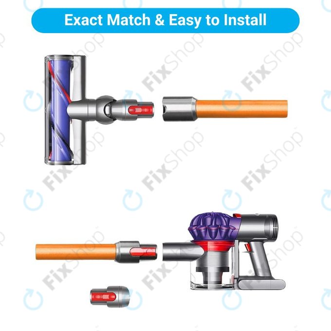 Rura ssaca do Dyson V-series, Outsize, Pomarańczowy, Orange