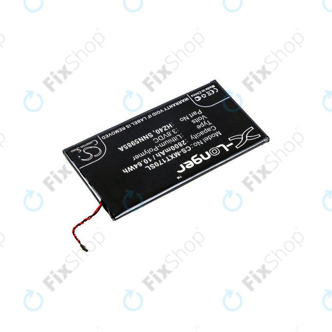 Bateria dla Motorola Moto Z2 Play XT1710-09, 2800mAh, Li-Pol, 3.8 V, HZ40, HQ