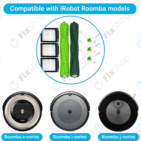 Zestaw kompletny do iRobot Roomba e-series, i-series, j-series