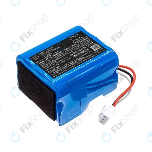 Bateria do Philips SpeedPro, SpeedPro Aqua, INR18650C25, Li-Ion, 21,6V 2500mAh, HQ
