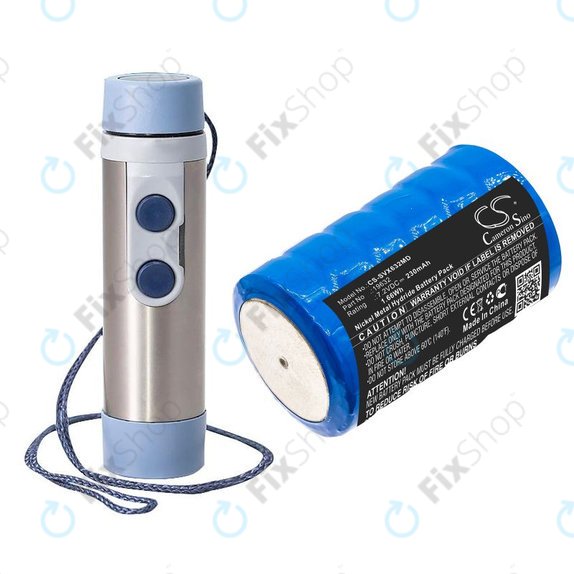 Bateria do Servox Digital XI Speech, Servox Speech, 230mAh, Ni-MH, 7.2V, 19632, HQ