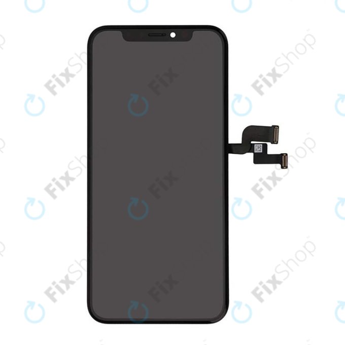 Wyświetlacz dla iPhone XS, Ekran dotykowy z ramką, Refurbished