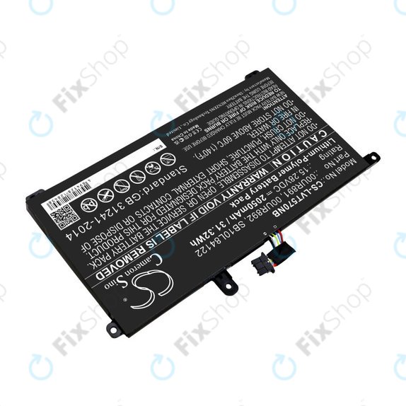 Bateria do Lenovo ThinkPad P51s, P52s, T570, T580, 2050mAh, Li-Pol, 15.28V, 00UR891, HQ