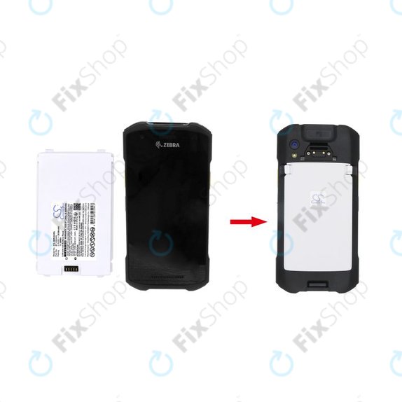 Bateria do Zebra TC21,TC26,TC26AK,TC210,TC210K, BTRY-TC2Y-1XMA1-01, 3050mAh, (White), HQ