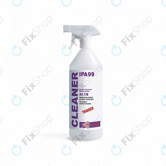 Izopropanol 99%, 1000 ml, z rozpylaczem, Cleanser IPA