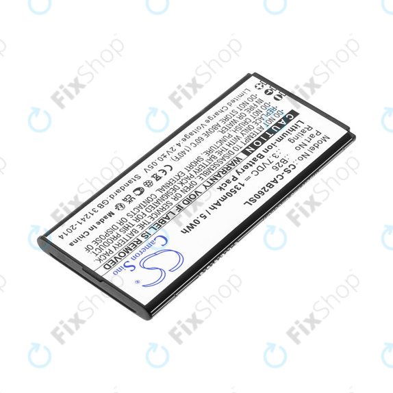 Bateria do Cat B26, 1350mAh, Li-Ion, 3.7V, B26, HQ