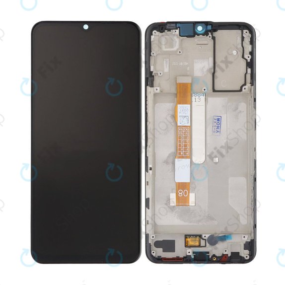 Wyświetlacz do Vivo Y76 5G, Ekran dotykowy z ramką, Midnight Space, TFT