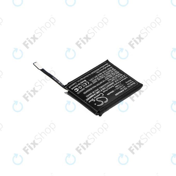 Bateria dla Apple Watch 5 44 mm, 290mAh, Li-Pol, 3.82 V, A2181, HQ