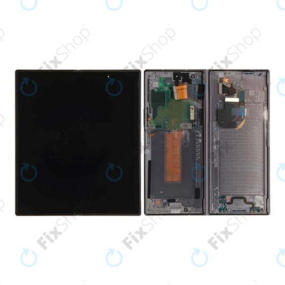 Wyświetlacz do Samsung Z Fold 6 F956B, Ekran dotykowy z ramką, GH82-35042A, Silver Shadow, Genuine Service Pack
