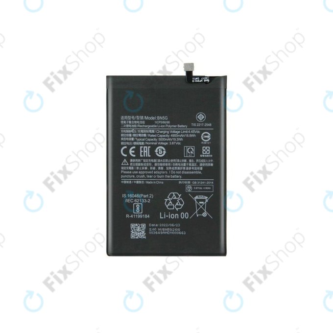 Bateria do Xiaomi Redmi Redmi 10A, 10C, BN5G, 5000mAh