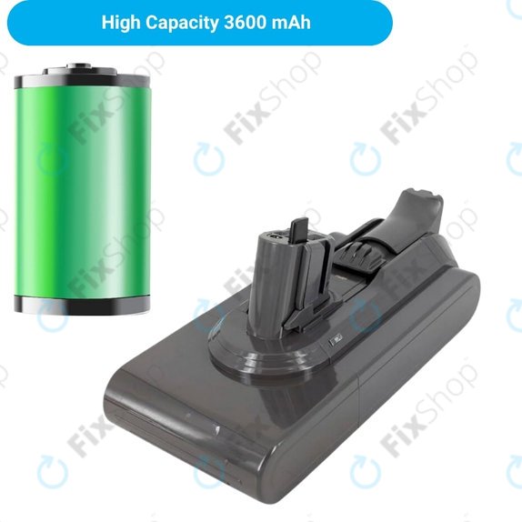 Bateria do Dyson V11, SV15, SV18, 970938-01, Li-Ion, 25,2V 3600mAh