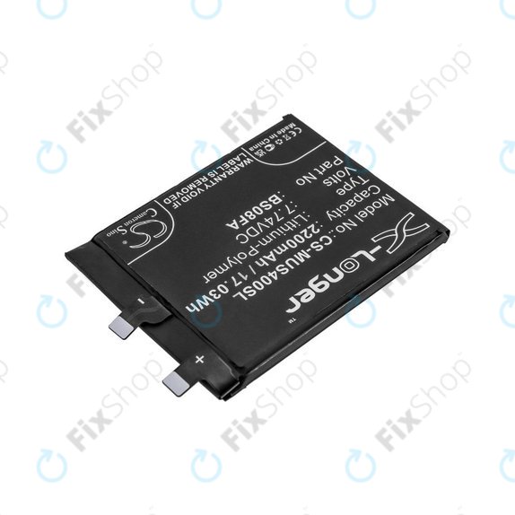 Bateria dla Xiaomi Black Shark 4, 2200mAh, Li-Pol, 7.74 V, BS08FA, HQ