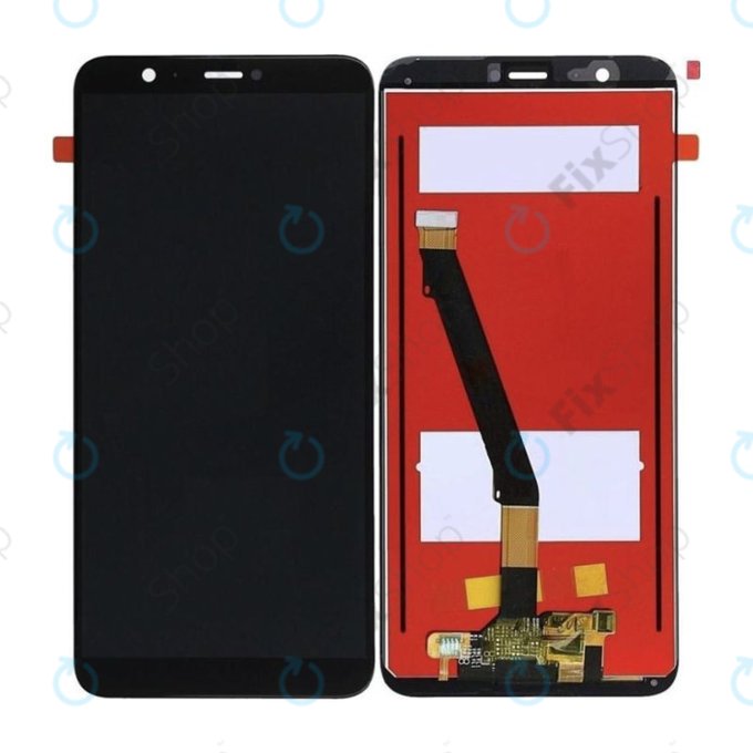 Wyświetlacz do Huawei P Smart FIG-L31, Ekran dotykowy bez ramki, Czarny, Black, TFT