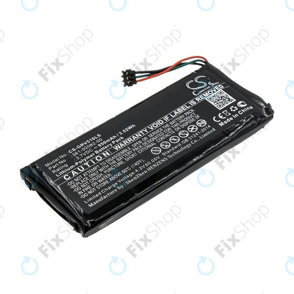 Bateria do Garmin Varia TL, RTL510, Varia RTL501, 950mAh, Li-Pol, 3.7V, 361-00082-00, HQ
